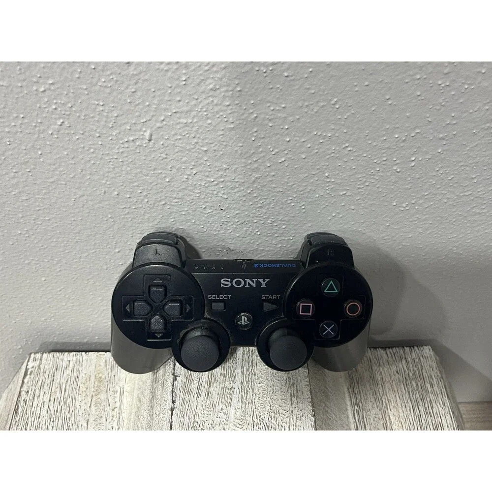 Official Sony PS3 Wireless Controller DualShock 3 Black CECHZC2U 4 PARTS/REPAIR